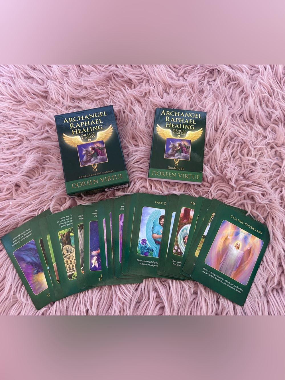 Doreen Virtue Archangel Raphael Healing Oracle Cards